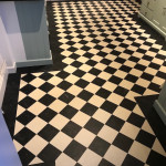 Inlay Lino (Linoleum) Flooring Domestic Project