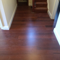 Mahogany Flooring- Hallway