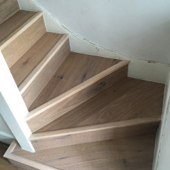 Wooden Staircase Complete