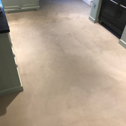 Inlay Lino (Linoleum) Flooring Domestic Project