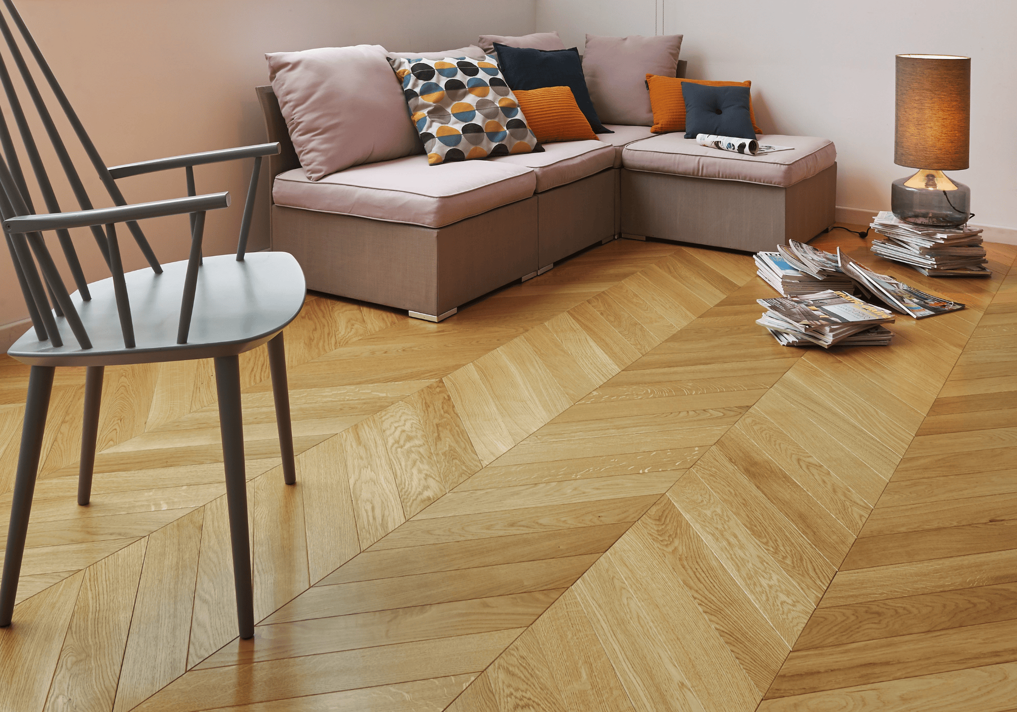 Chevron Wood Flooring