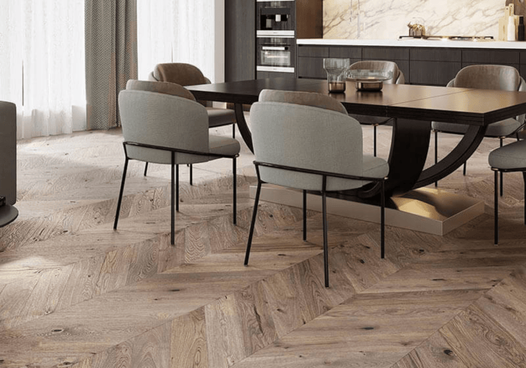 Chevron Wood Flooring