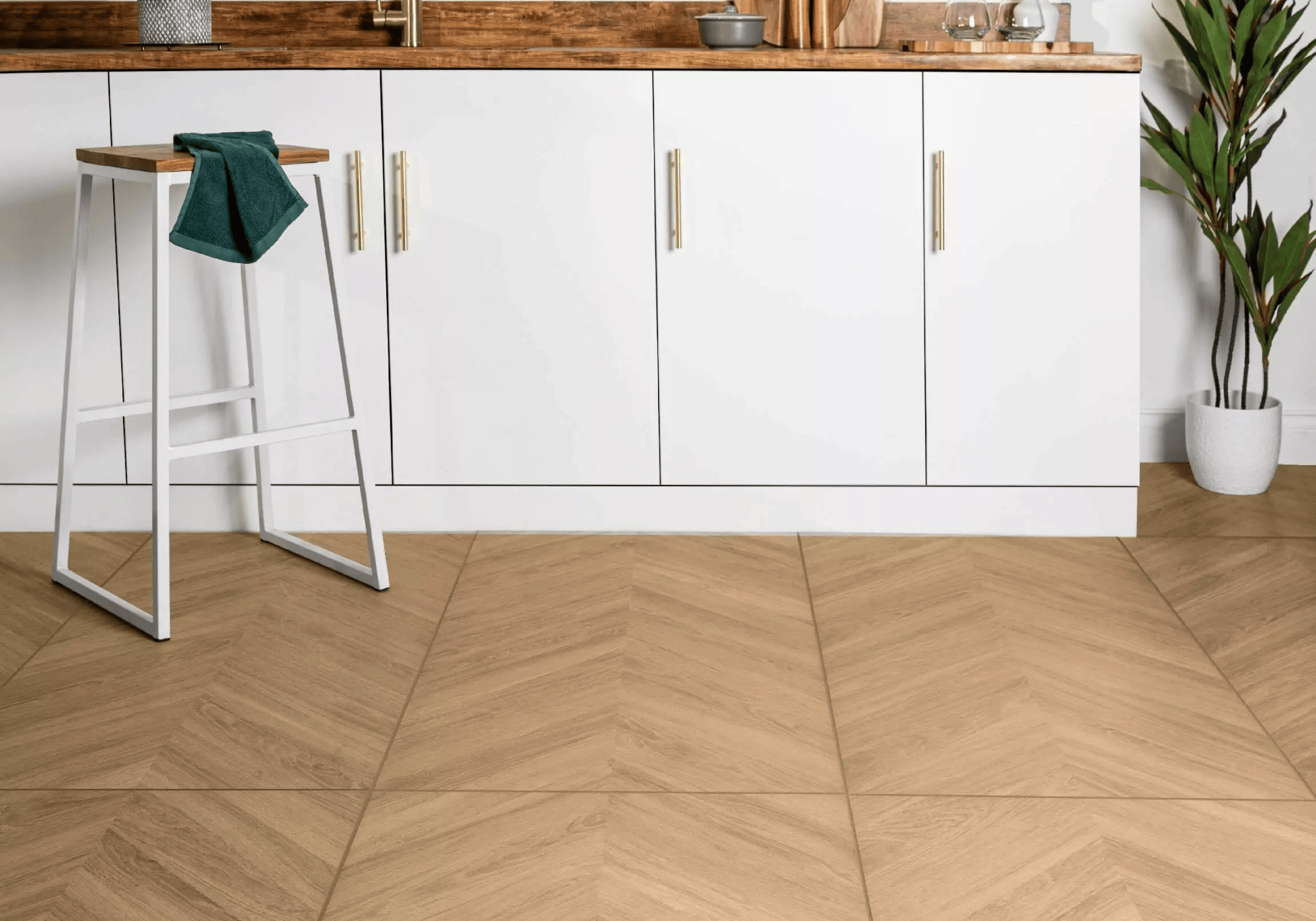 Chevron Wood Flooring