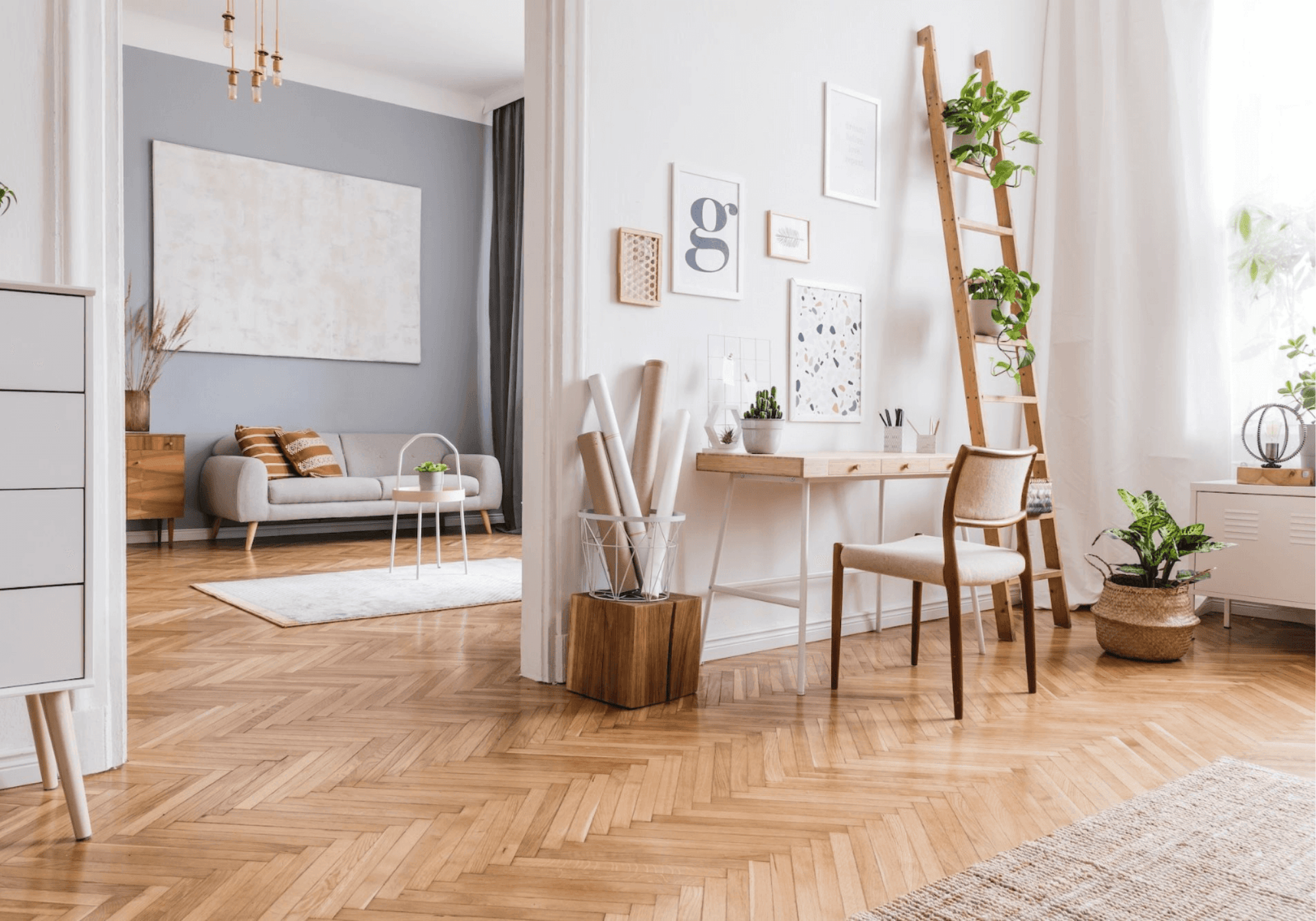 Chevron Wood Flooring