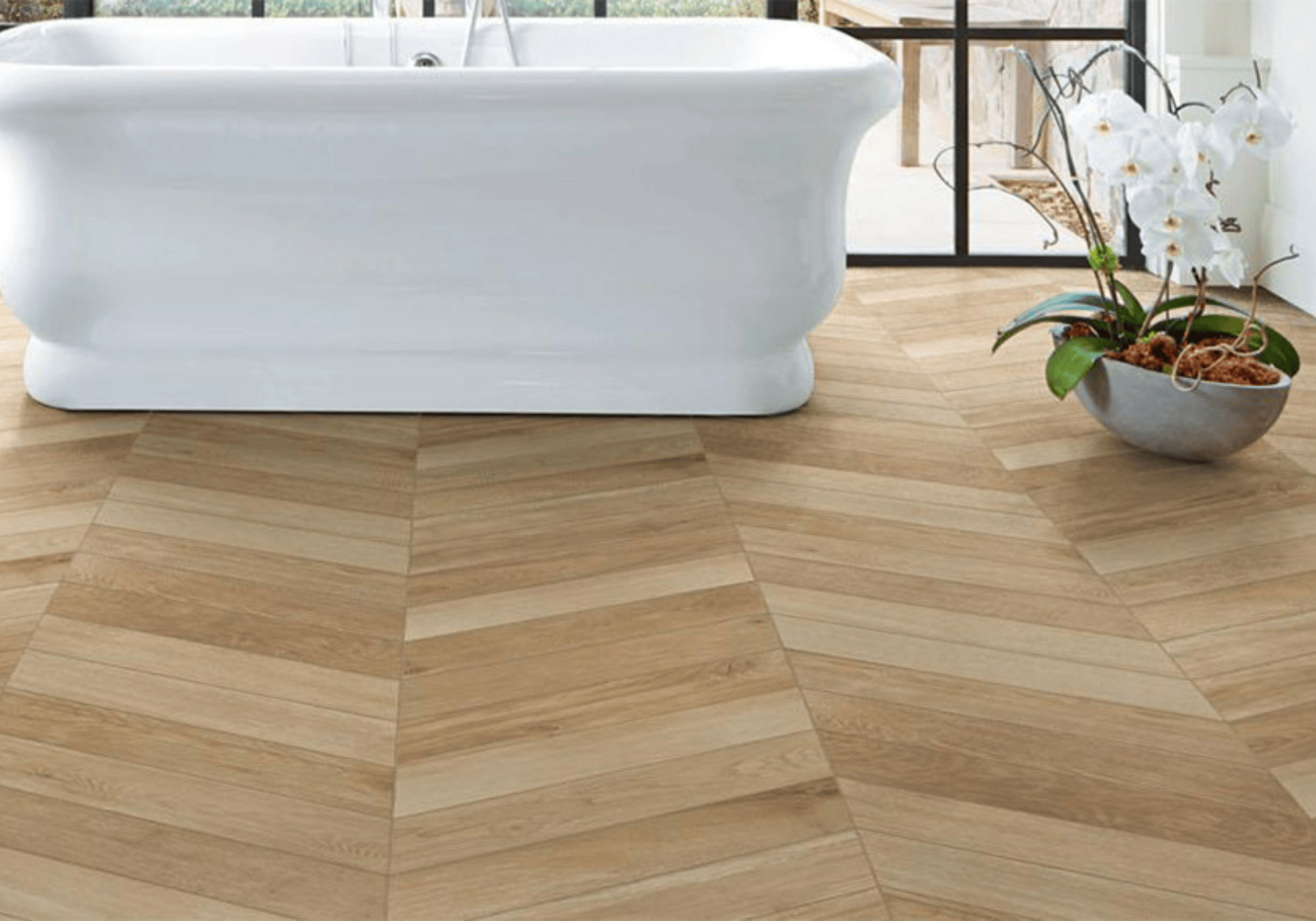 Chevron Wood Flooring
