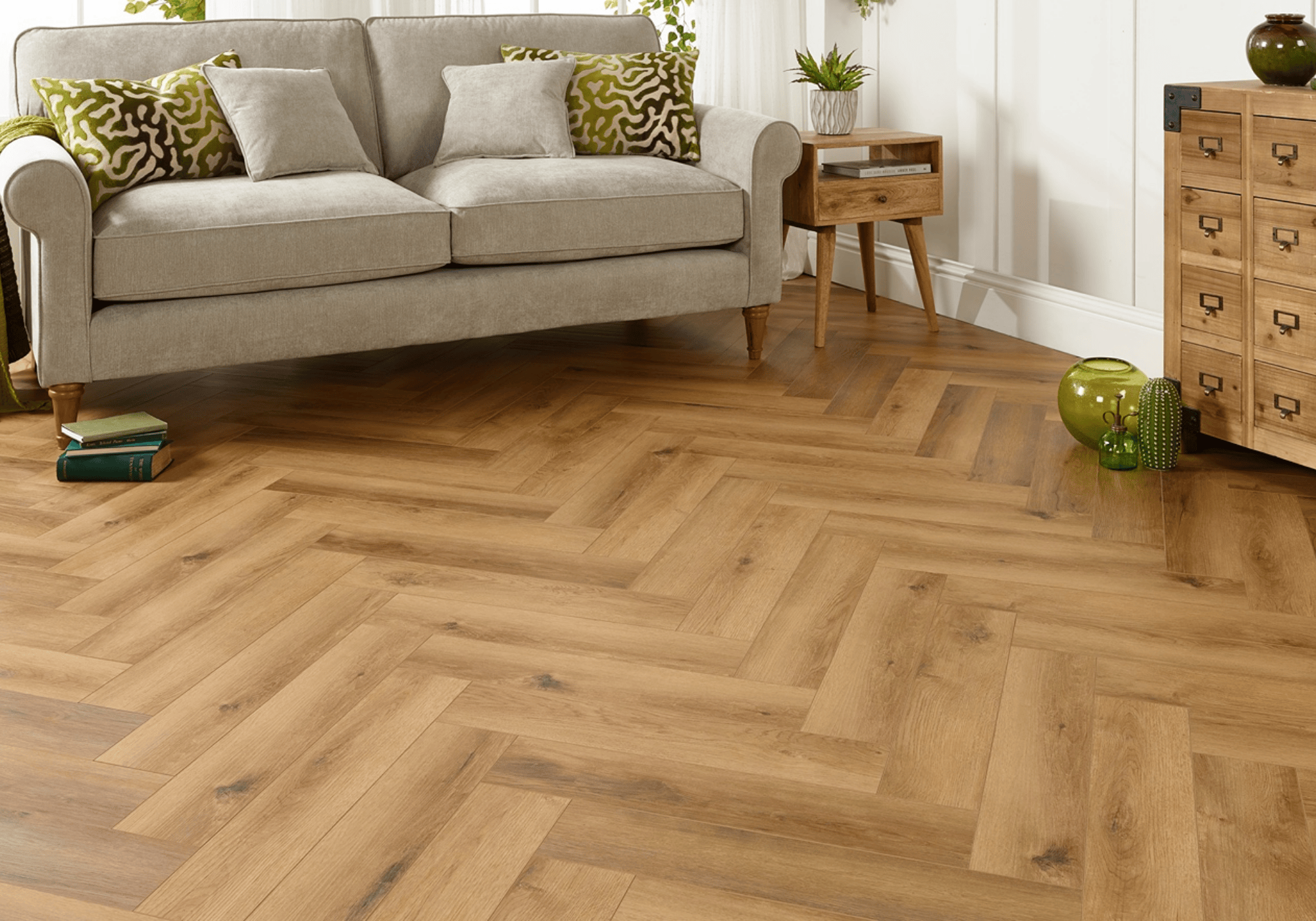 Herringbone Wood Flooring