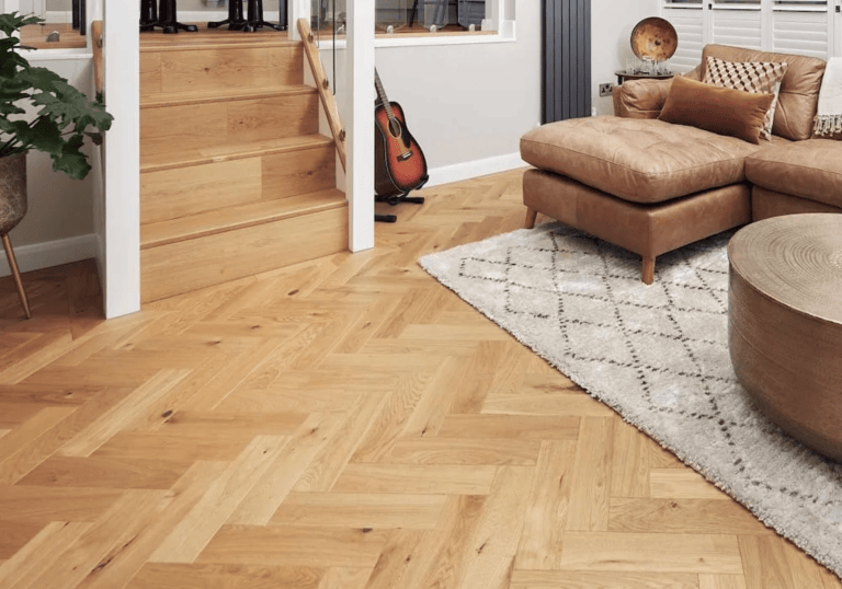 Herringbone Wood Flooring
