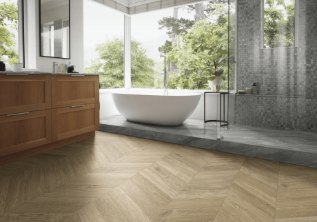 Chevron Wood Flooring